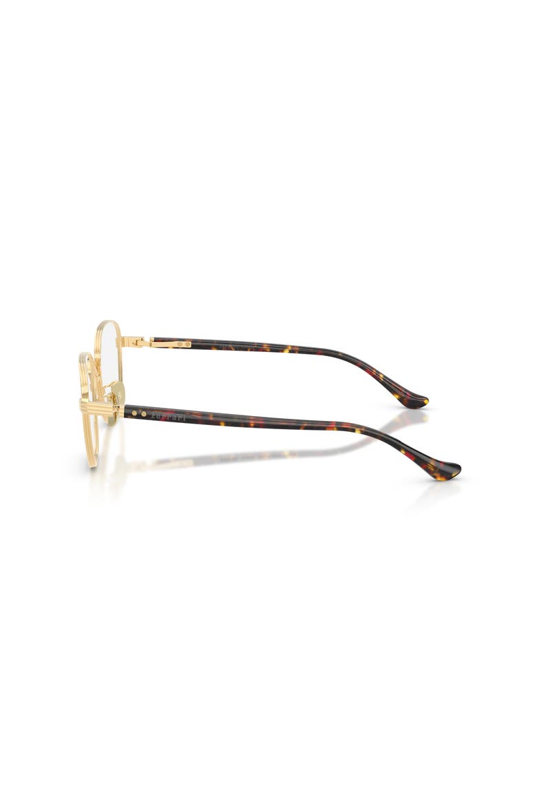 54mm Rectangle optical glasses, Alternate, color, Gold