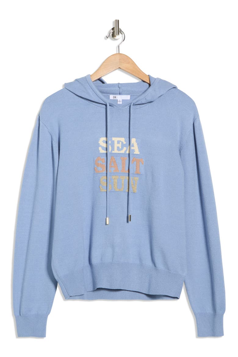 Sea Hooded Sweater, Main, color, Q371 BLUE