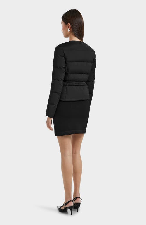 Rudsak Quilted Light Down Jacket In Black