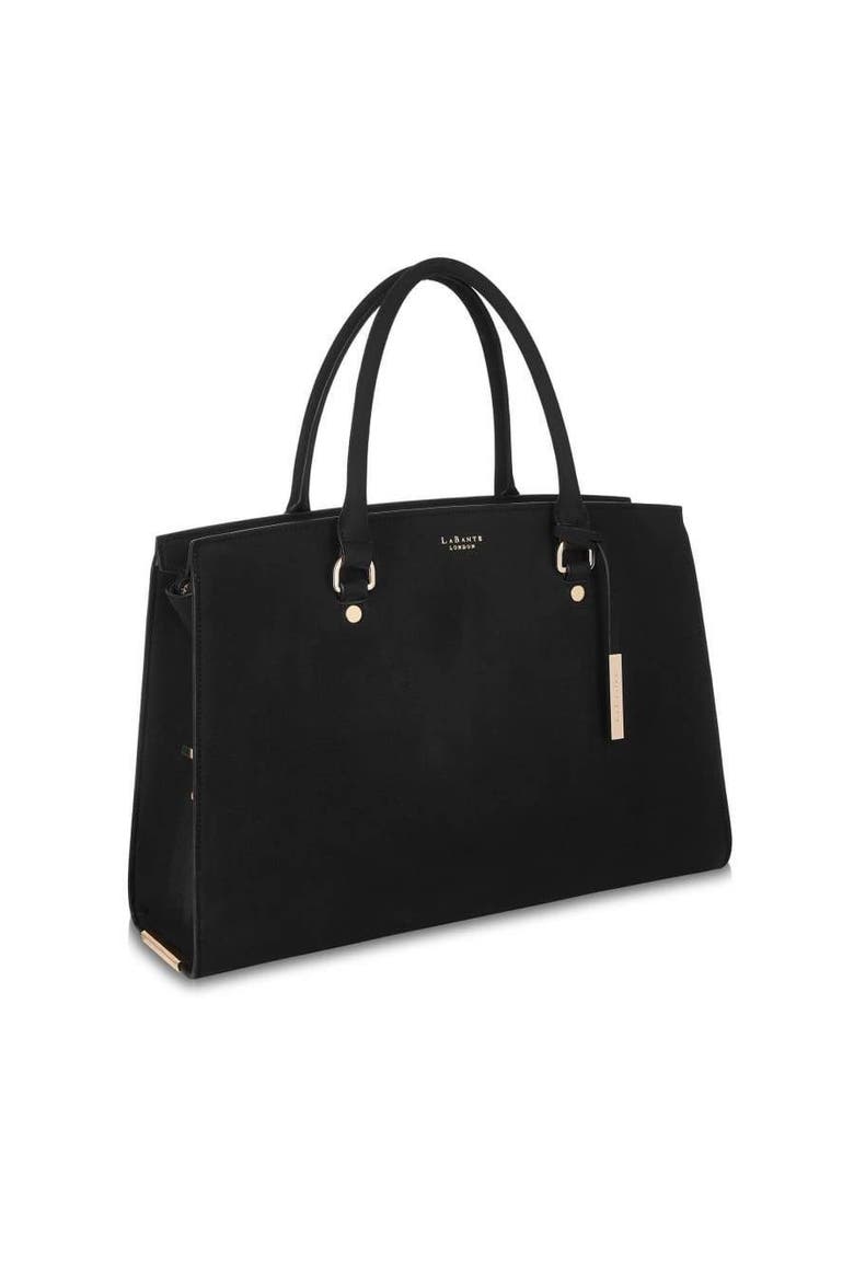 Aricia Vegan Laptop Bag, Alternate, color, Black