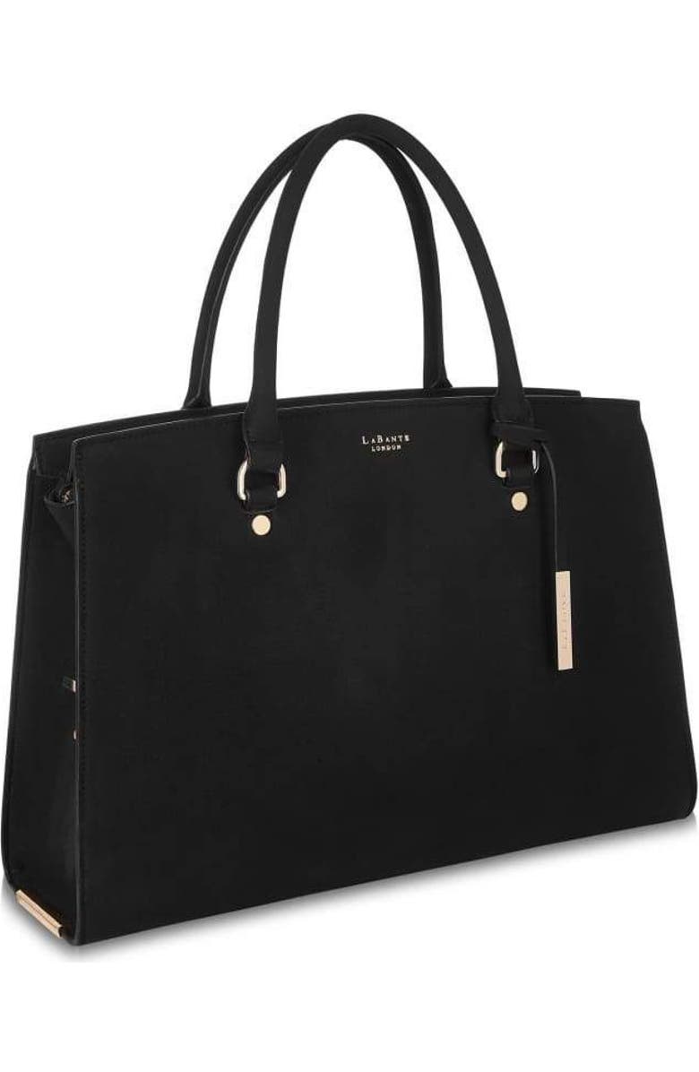 LaBante London Aricia Vegan Laptop Bag, Alternate, color, Black