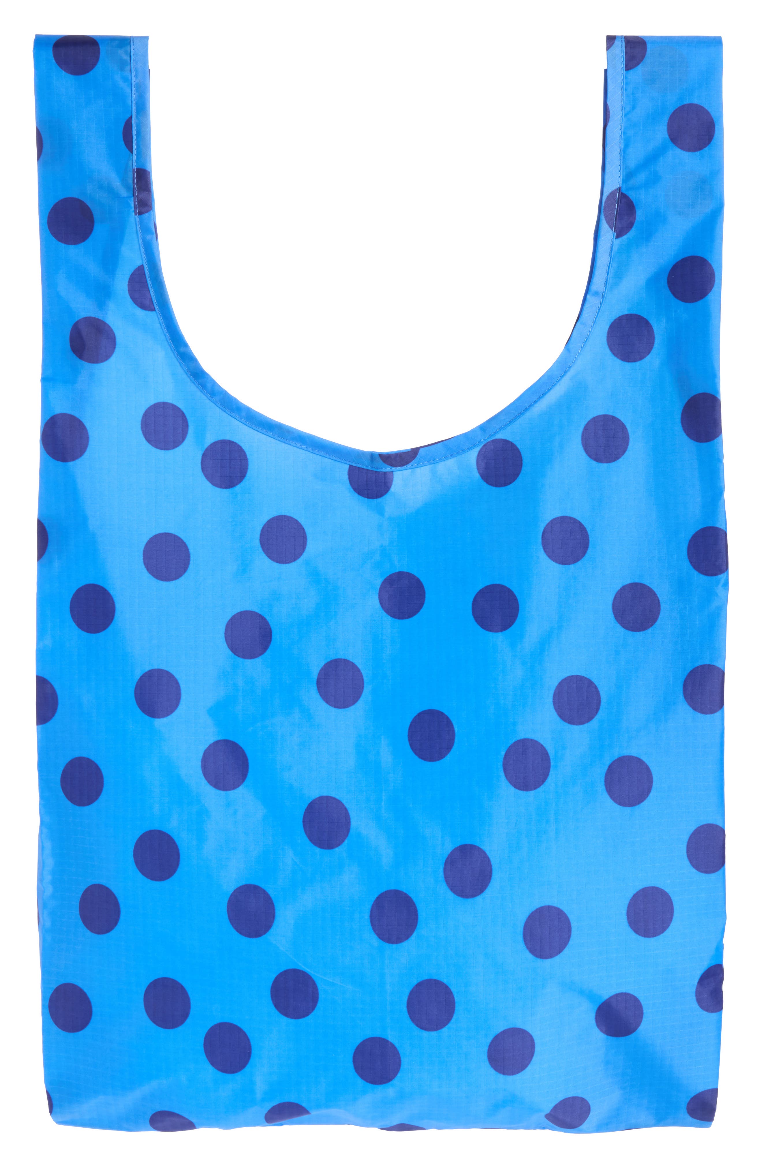 Set of 3 Standard Baggu Printed Recycled Nylon Totes, Alternate, color, POLKA DOT MIX