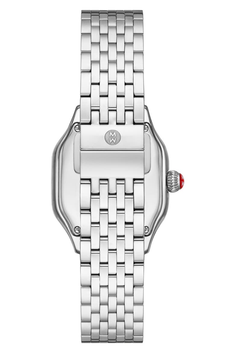 Meggie Diamond Dial Bracelet Watch, 29mm, Alternate, color, SILVER