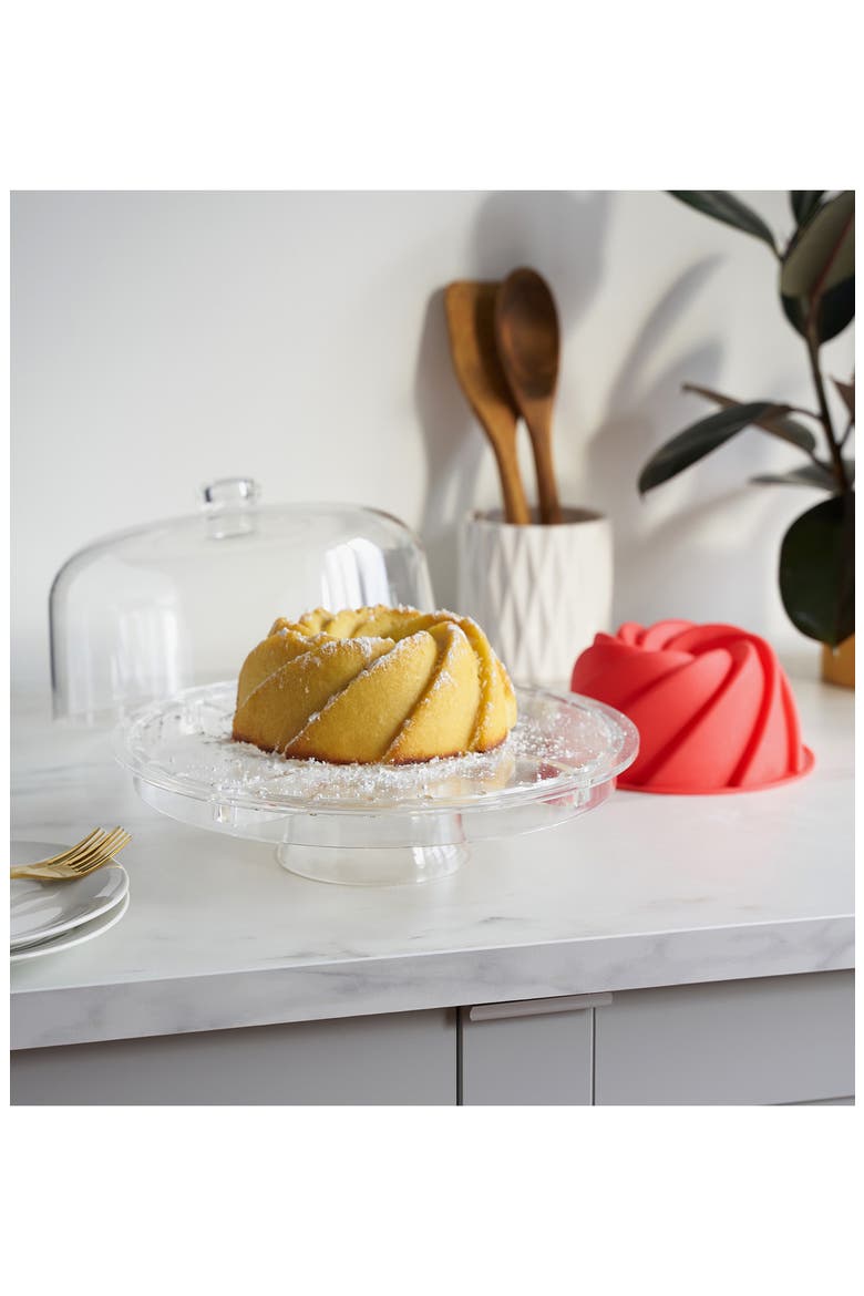 4-Piece Multifunctional Cake Stand & Mold Set, Main, color, BEIGE