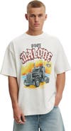 Cotton On Box Fit Premium Music T-Shirt