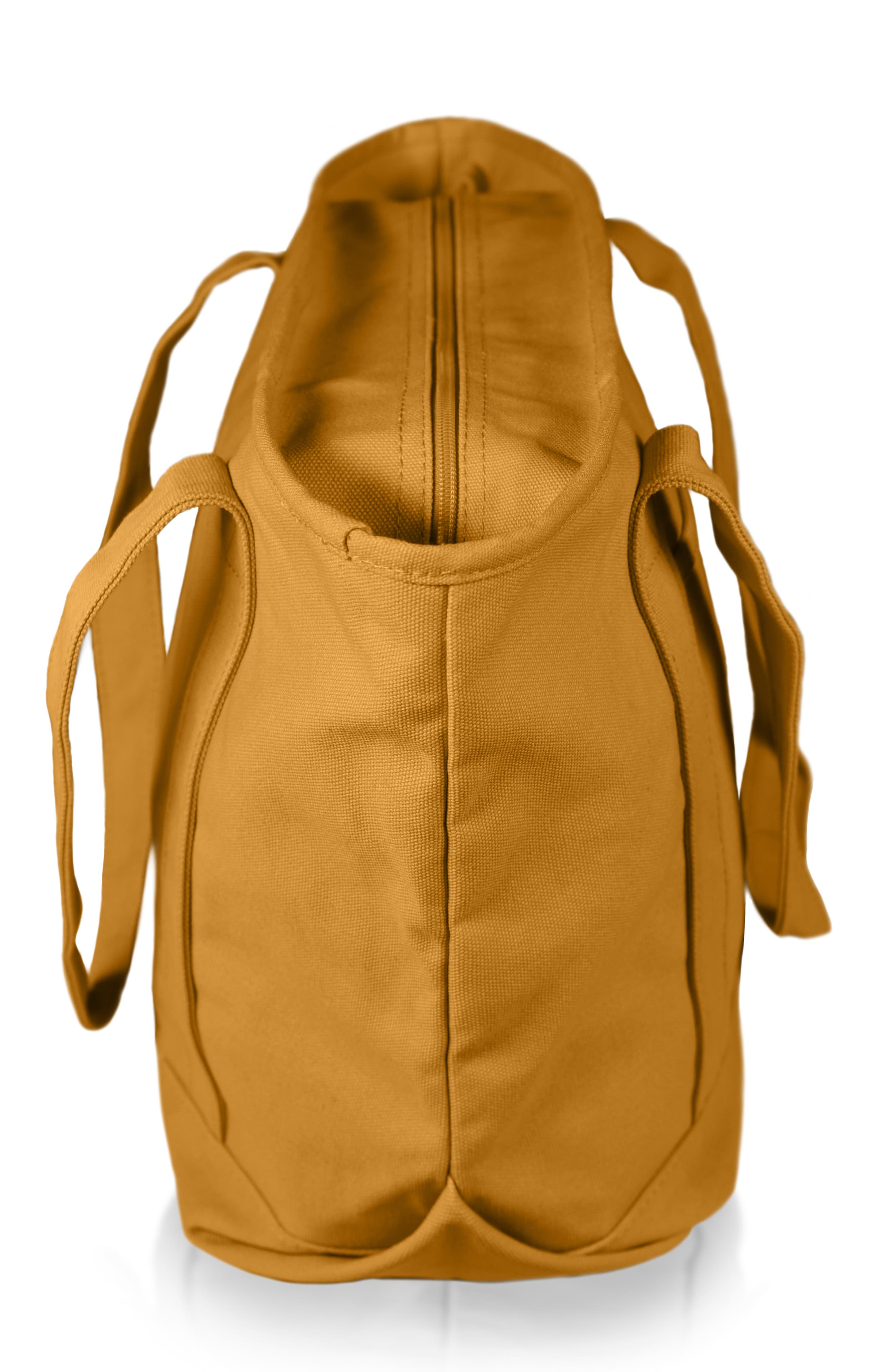 Ghost 20" Go-To Canvas Tote Bag, Alternate, color, Butterscotch