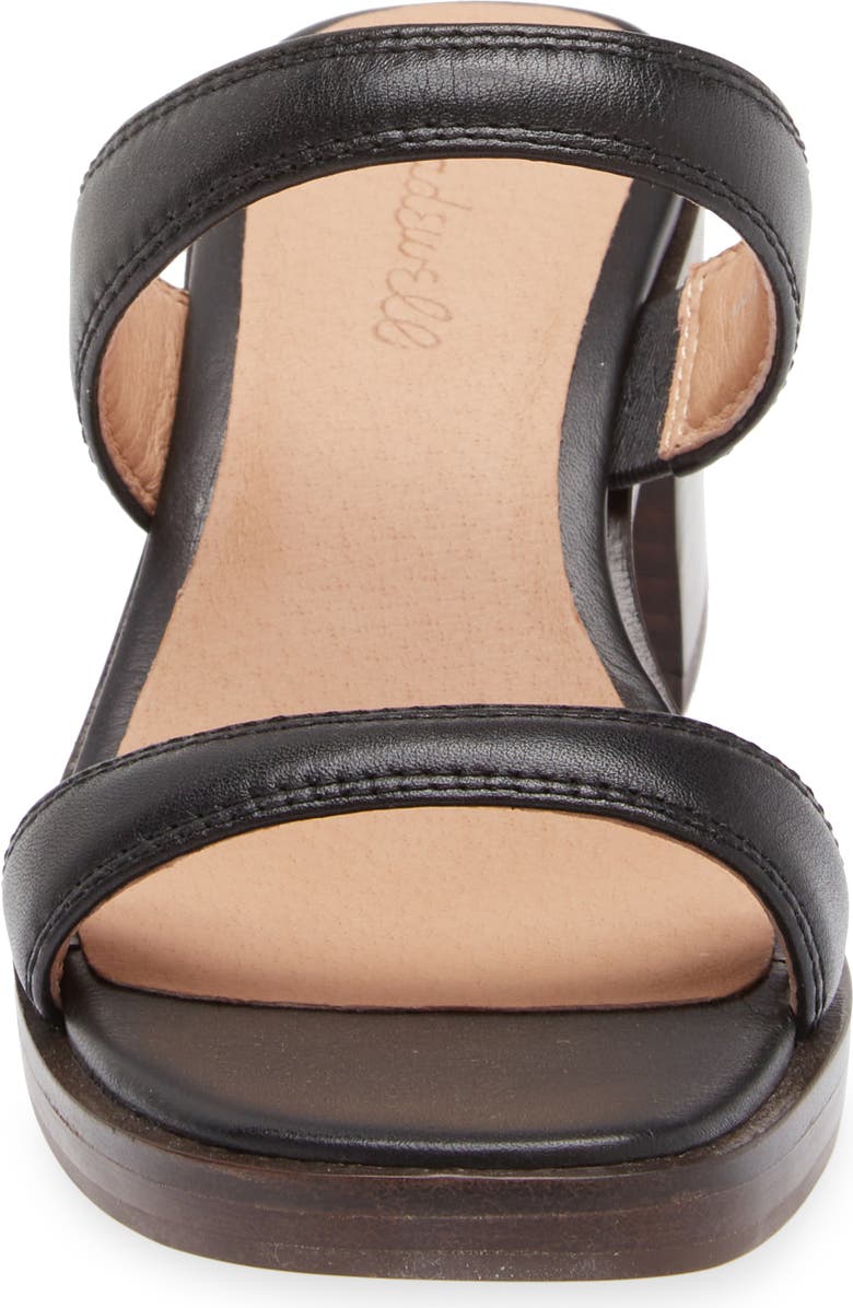 Madewell The Saige Double Strap Sandal, Alternate, color,