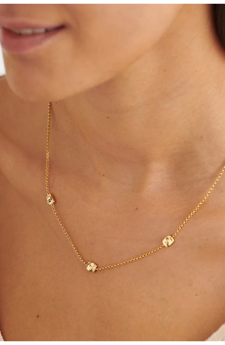 Katie Loxton Bea Choker in Gold, Alternate, color, Gold