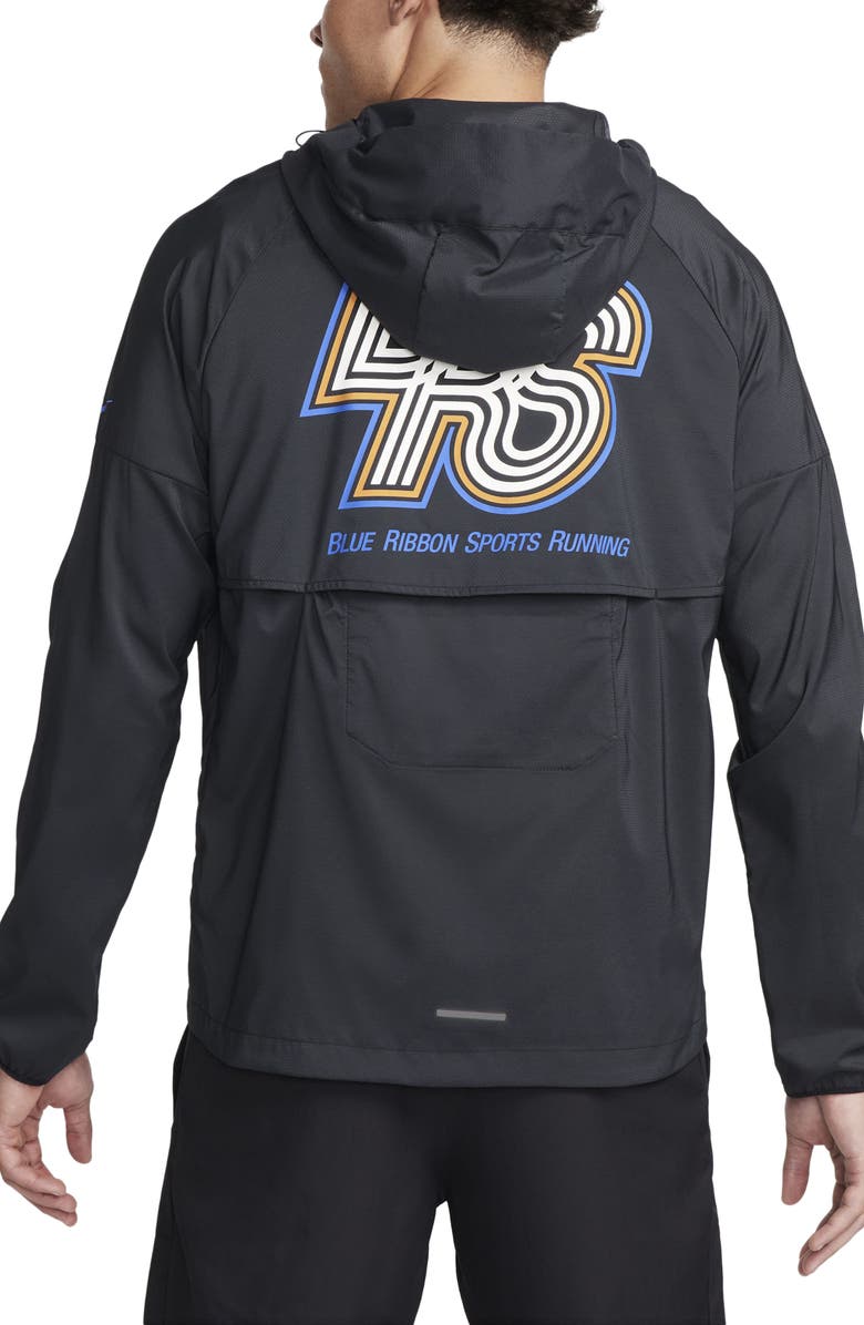 Nike Windrunner Water Repellent UPF 50+ Packable Hooded Jacket, Alternate, color, 