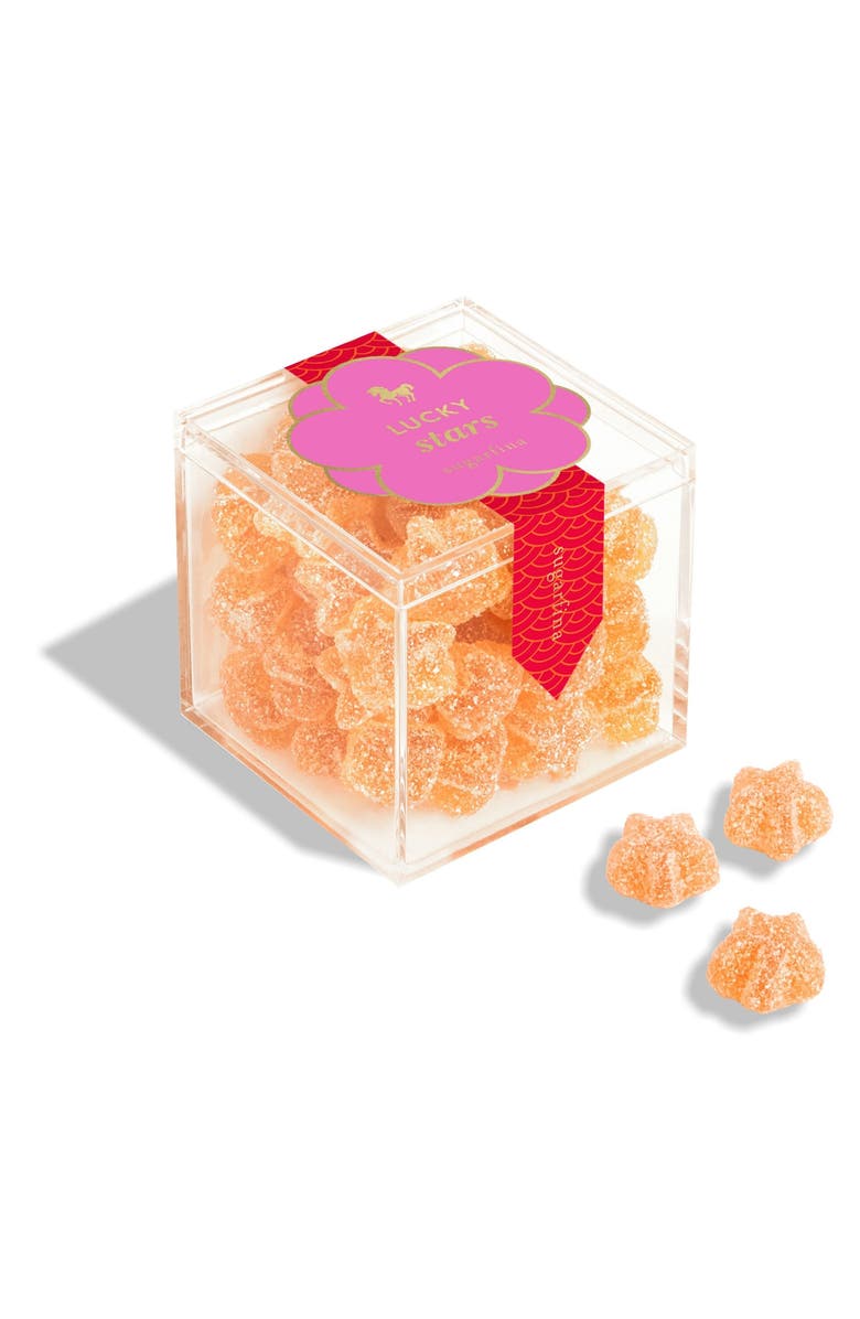 sugarfina Lunar New Year Set of 3 Lucky Stars Candy Cubes, Alternate, color, 