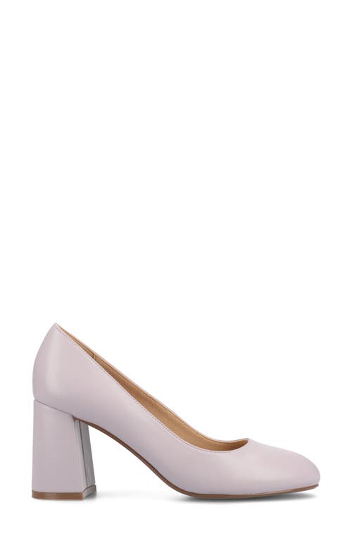 Shop Journee Collection Seraphina Pump In Lilac