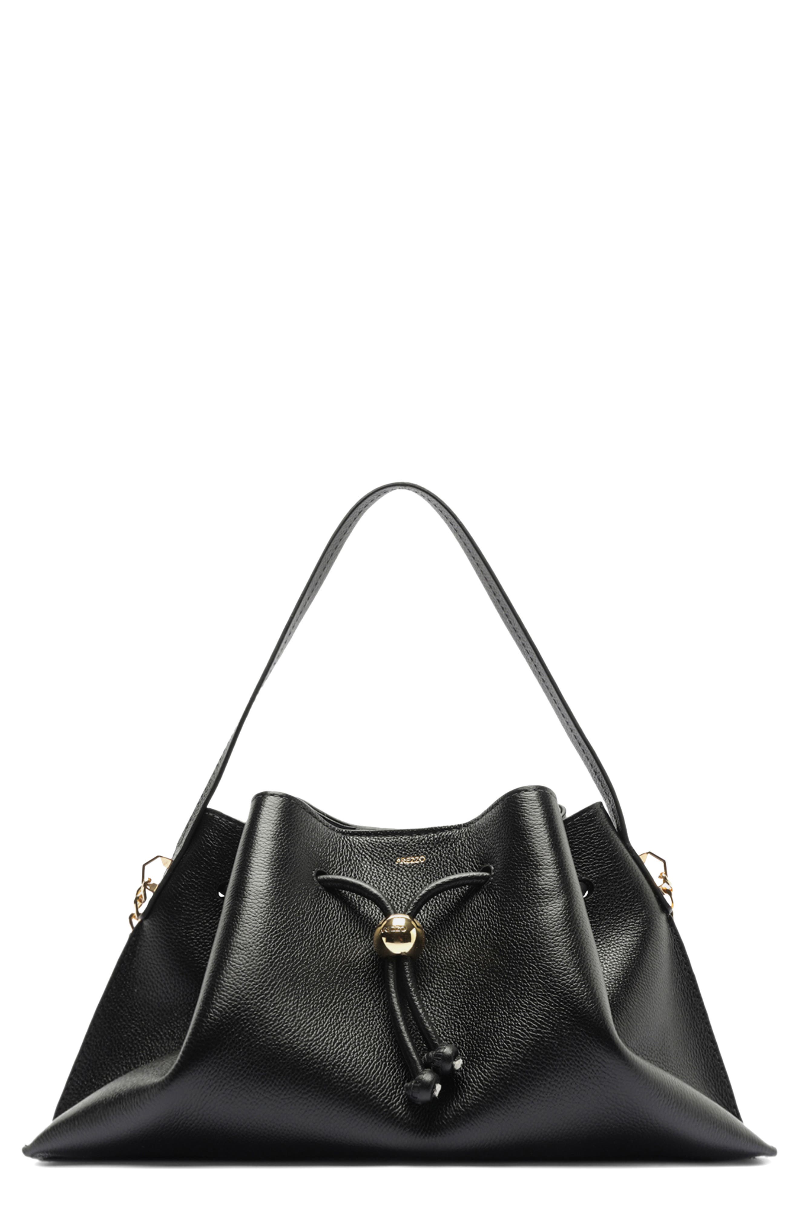 Arezzo Medium Alba Leather Shoulder Bag, Main, color, 