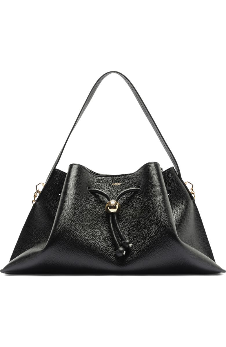 Arezzo Medium Alba Leather Shoulder Bag, Main, color,