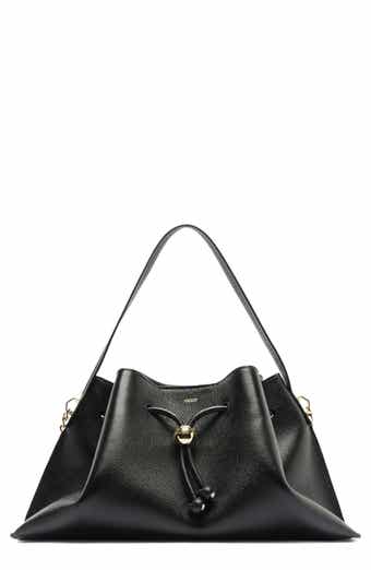 Medium Alba Leather Shoulder Bag