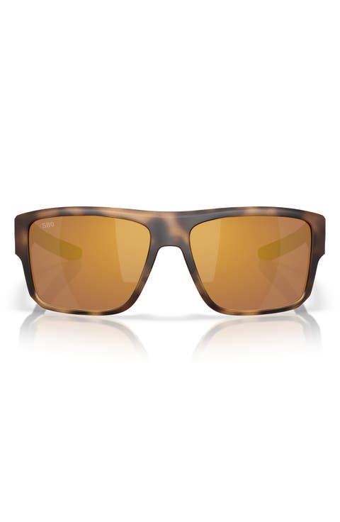 Taxman 59mm Polarized Square Sunglasses