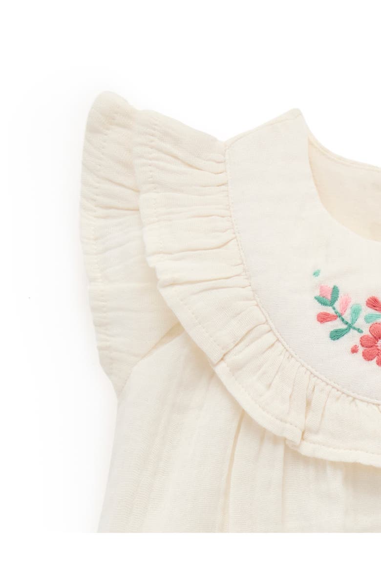 Embroidered Top and Bloomer Set, Alternate, color, Silhouette Print