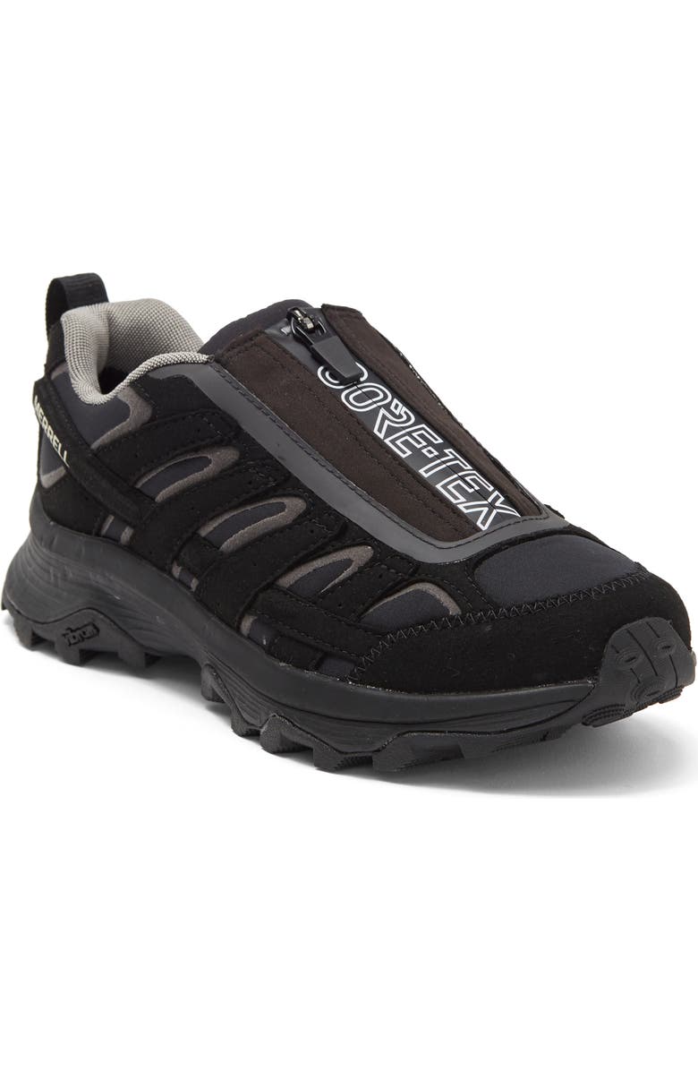 Merrell Moab Speed Zip Gore-Tex<sup>®</sup> Waterproof 1TRL Hiking Sneaker, Main, color,