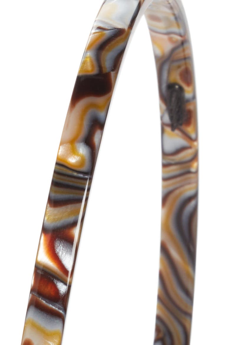 Thin Headband, Alternate, color, ONYX