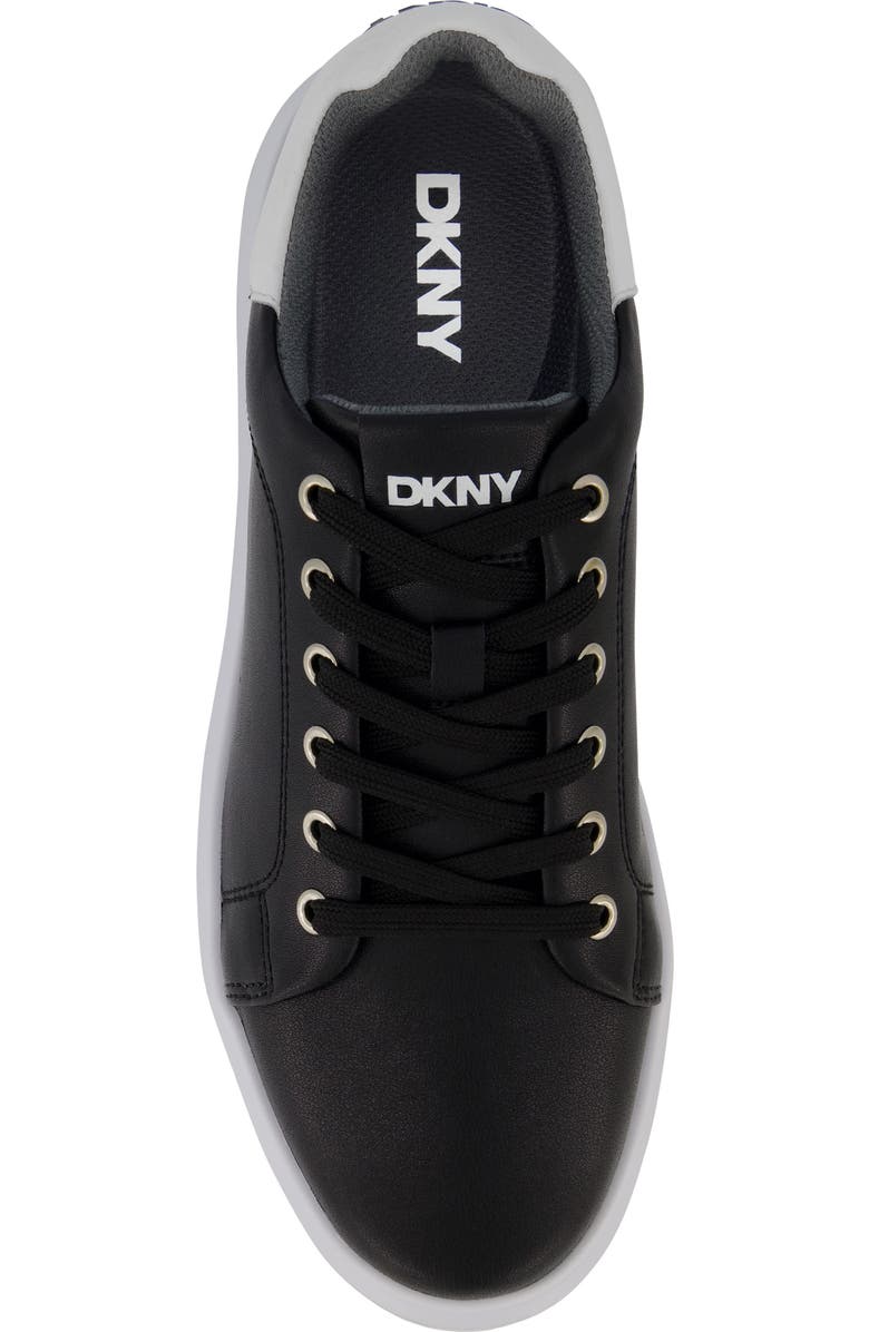 DKNY Contrast Perforation Low Top Sneaker, Alternate, color,