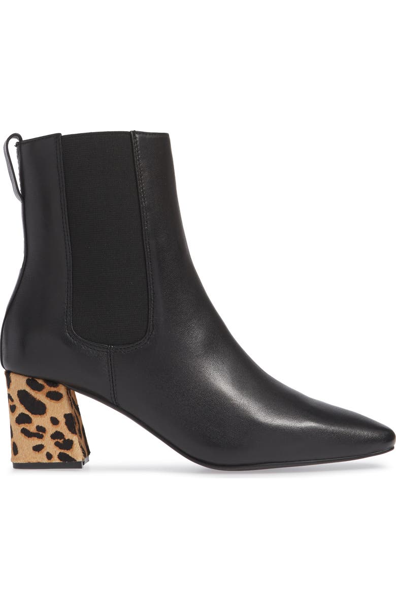 Matisse Off Duty Genuine Calf Hair Chelsea Bootie, Alternate, color,