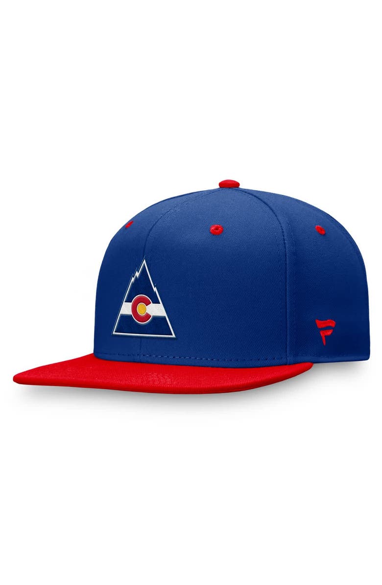 FANATICS Men's Fanatics Blue/Red CO Rockies Heritage Retro Fitted Hat, Alternate, color, Blue