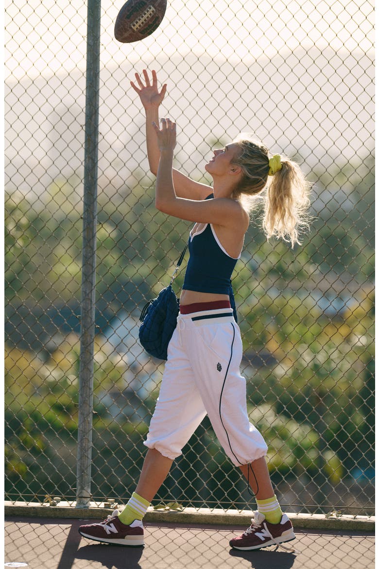 Free People FP Movement Hot Mesh Capri Pants (Women) | Nordstrom