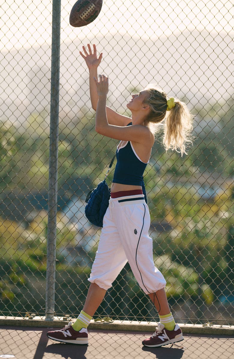 Free People FP Movement Hot Mesh Capri Pants, Alternate, color,