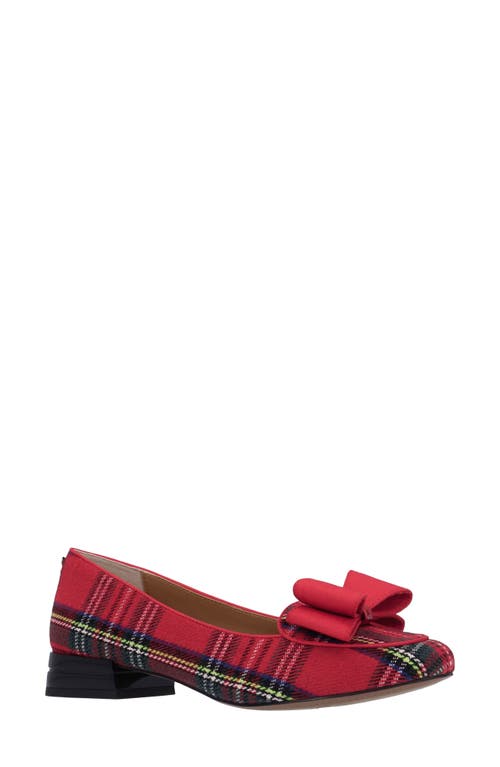 J. Reneé Kori Almond Toe Pump In Red