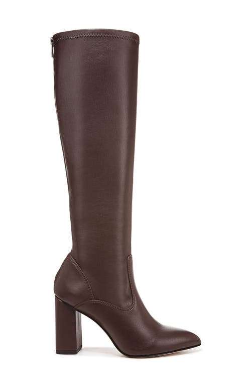 Franco Sarto Katherine Wide Calf High Shaft Boots In Brown