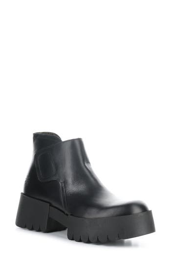 Fly London Endo Platform Bootie In Black