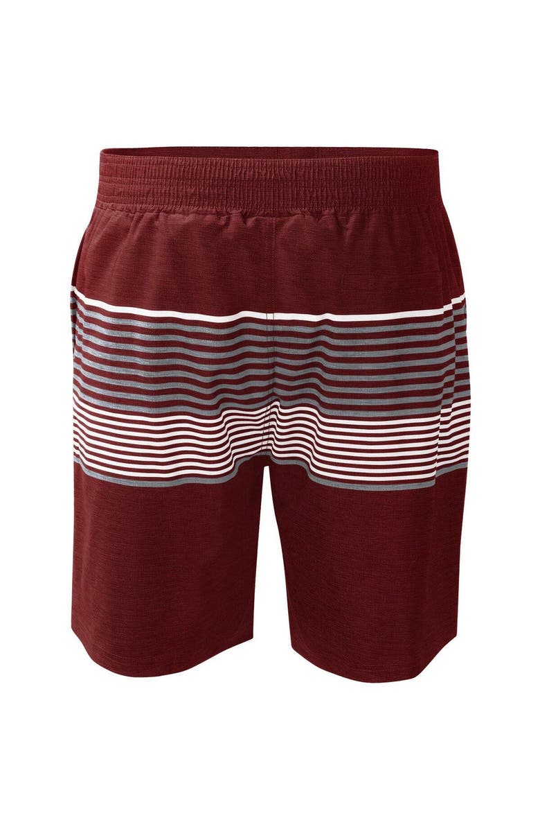 G-III SPORTS BY CARL BANKS Men's G-III Sports by Carl Banks  Red Boston Red Sox Coastline Volley Swim Shorts, Alternate, color, Maroon