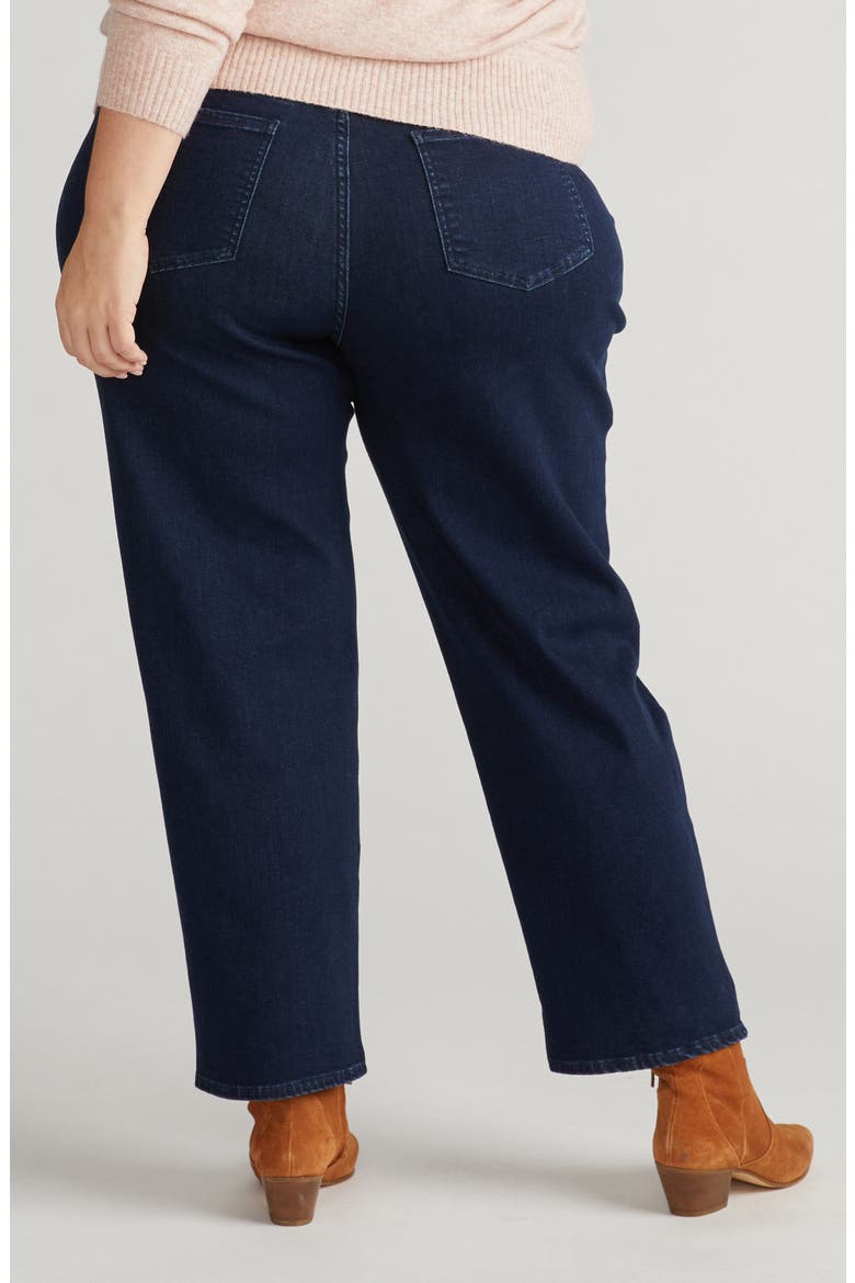Seine Straight Leg Jeans, Alternate, color, DARK INDIGO