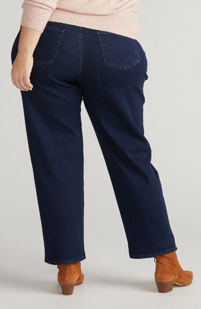Universal Standard Seine Straight Leg Jeans, Alternate, color, Dark Indigo