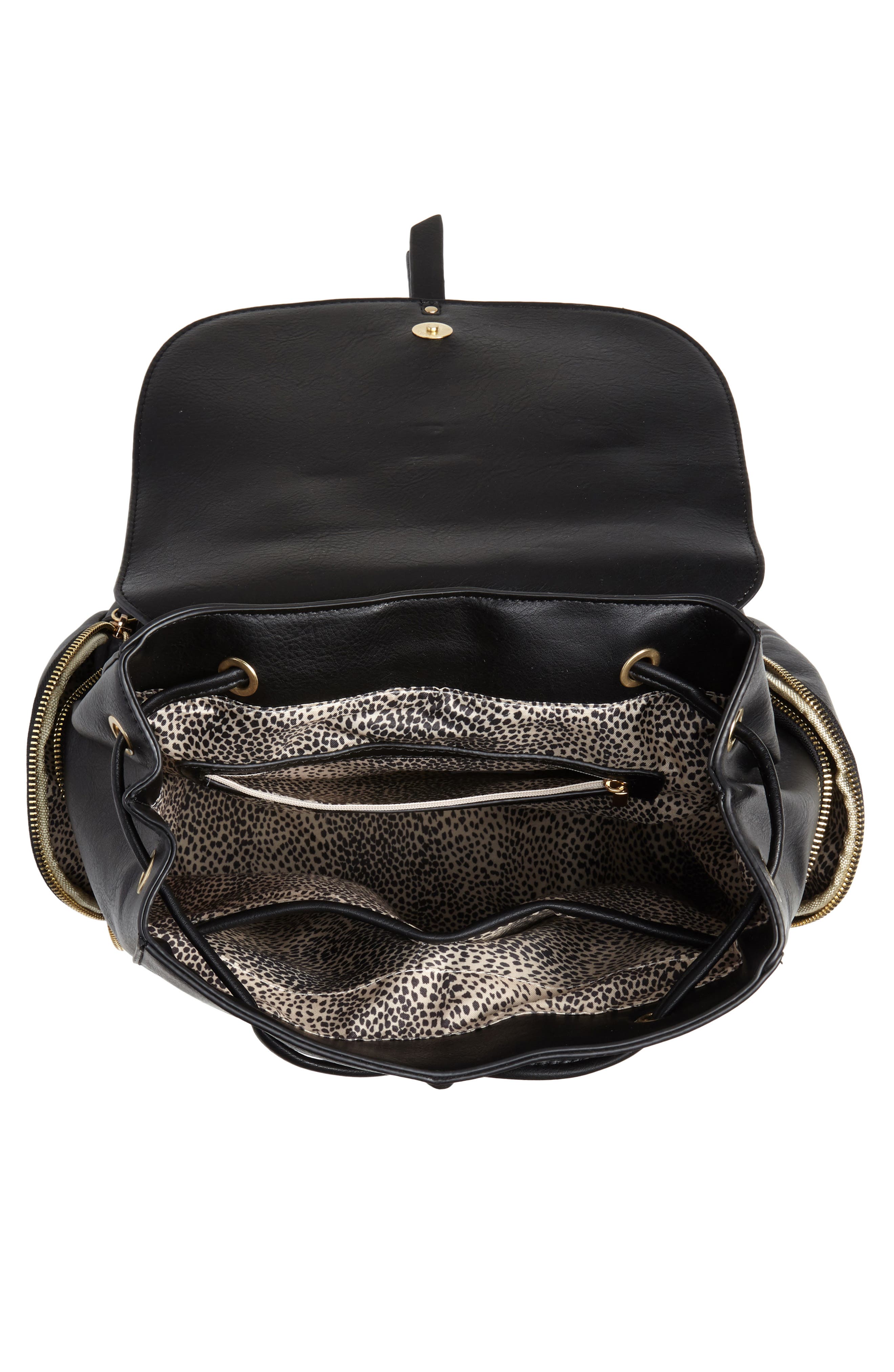 Sole Society Marah Faux Leather Backpack, Alternate, color, 