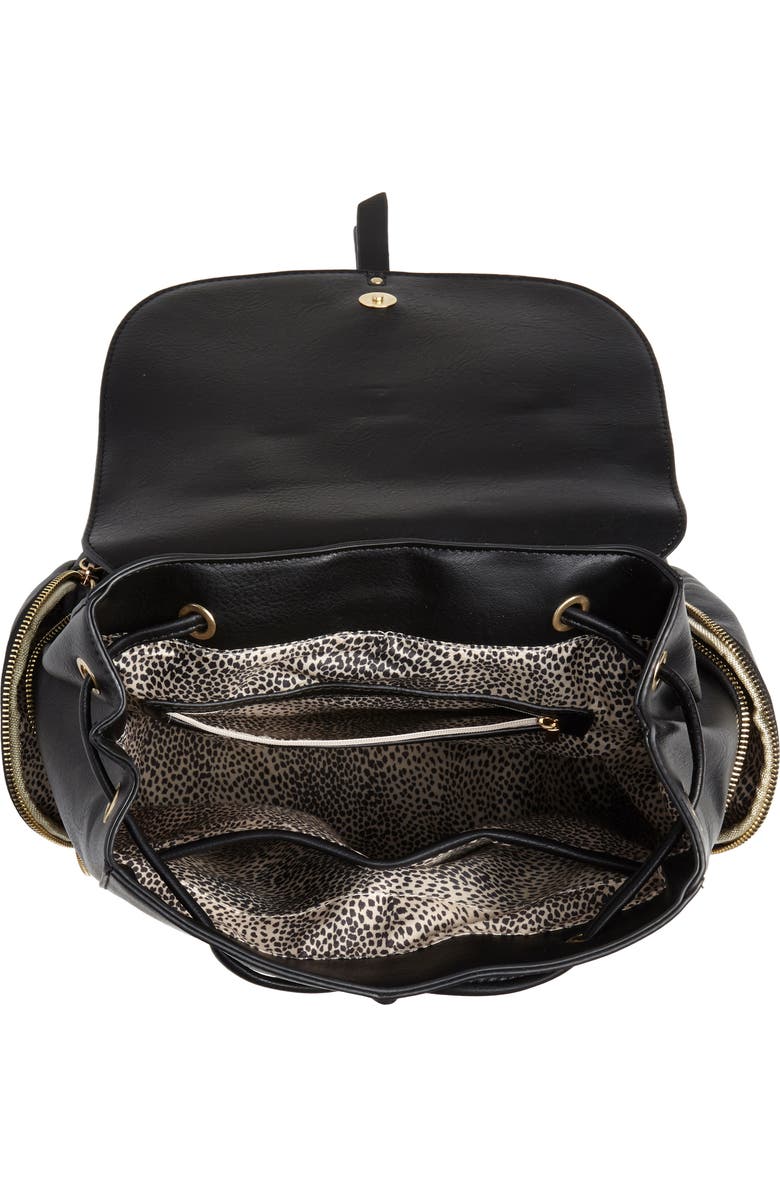 Sole Society Marah Faux Leather Backpack, Alternate, color,