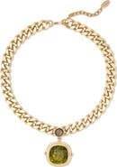 Ramy Brook Siena Curb Chain Pendant Necklace