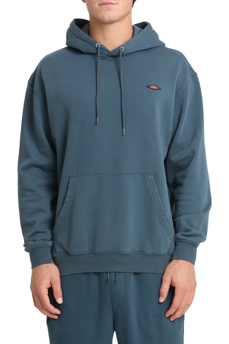 Saltwater Oversize Pullover Hoodie, Main, color, DARK SLATE