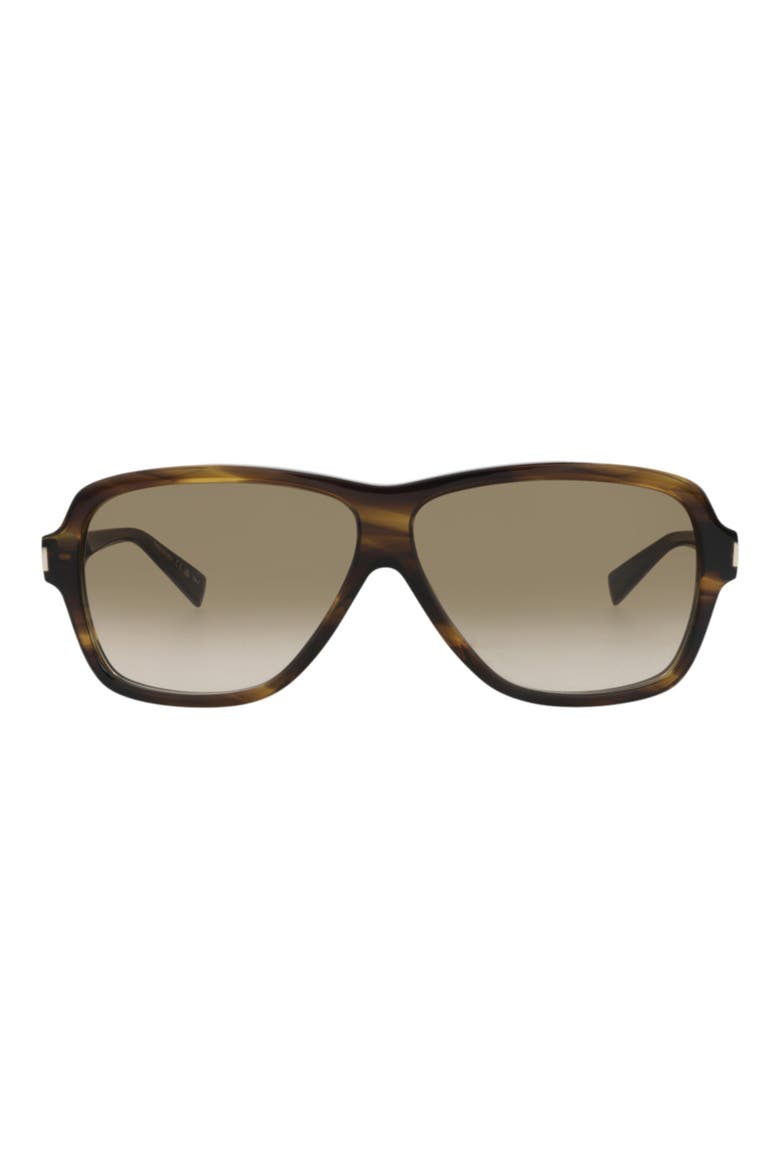 62mm Polarized Aviator Sunglasses, Main, color, HAVANA HAVANA BROWN