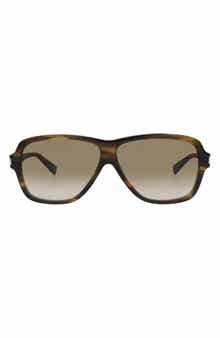 Saint Laurent 62mm Polarized Aviator Sunglasses