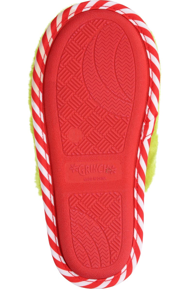 SG Footwear Kids' Grinchmas Slipper, Alternate, color, Green