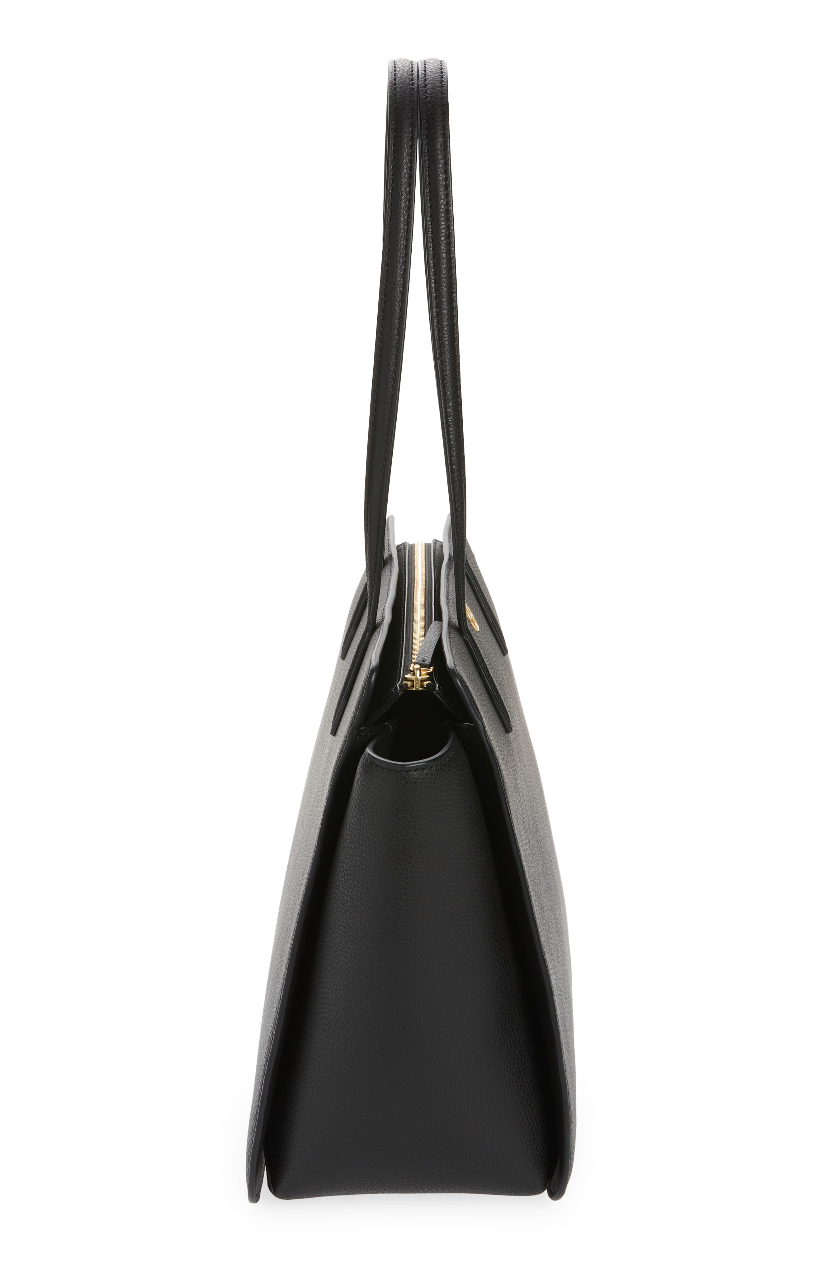 Tory Burch Robinson Leather Tote, Alternate, color, 