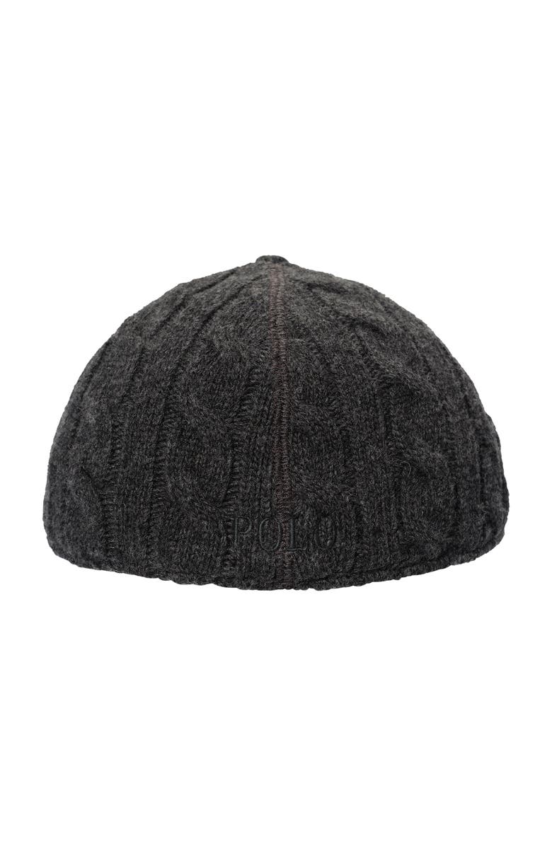 Polo Ralph Lauren Cable Baseball Hat, Alternate, color, Barclay Grey Heather