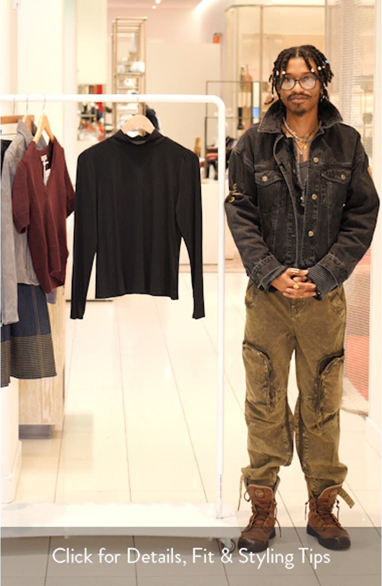 Mock Neck Top, sales video thumbnail