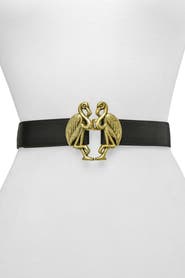 Raina Flamingo Buckle Belt