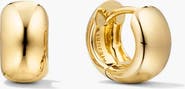 MEJURI Chunky Huggie Hoop Earrings