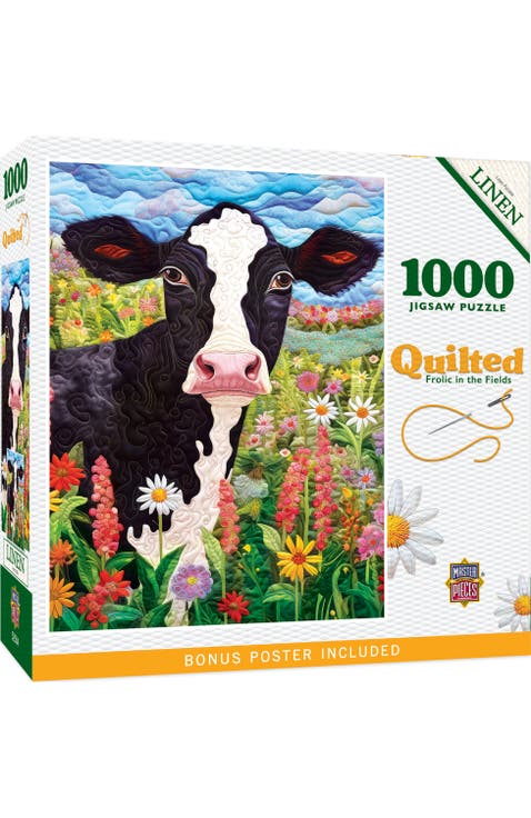 Frolic in the Fields 1000 Piece Puzzle