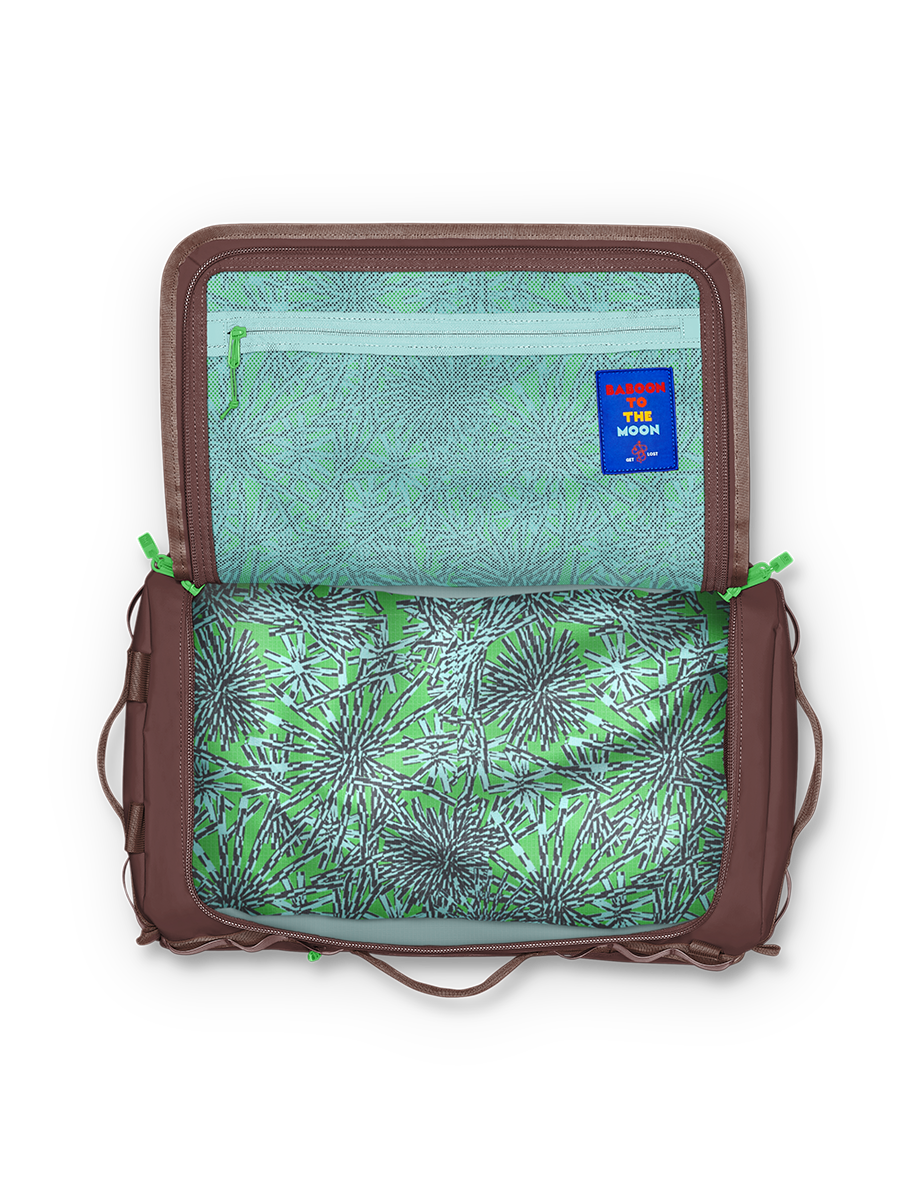Baboon to the Moon Go-Bag Duffle Small 40L, Alternate, color, Mint Chip