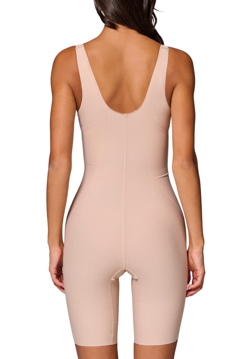 Story Open Bust Shaper Bodysuit, Alternate, color, PEAU ROSE