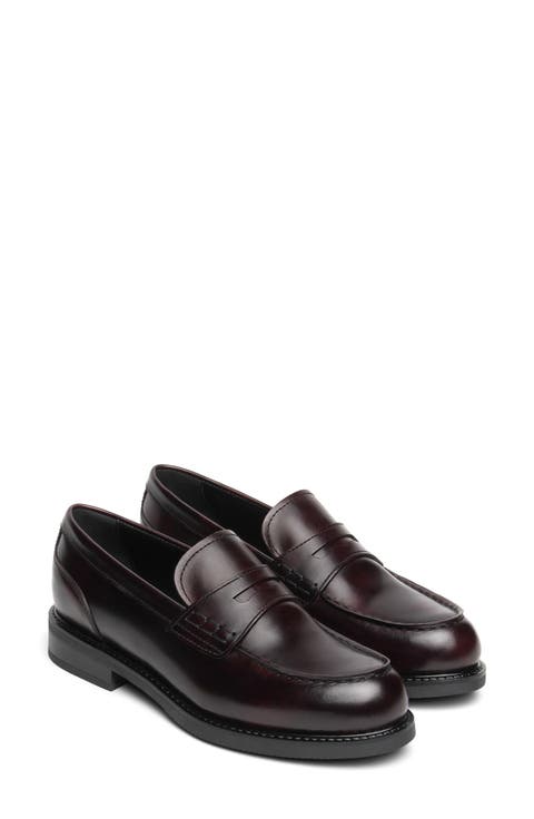Leather Penny Loafer