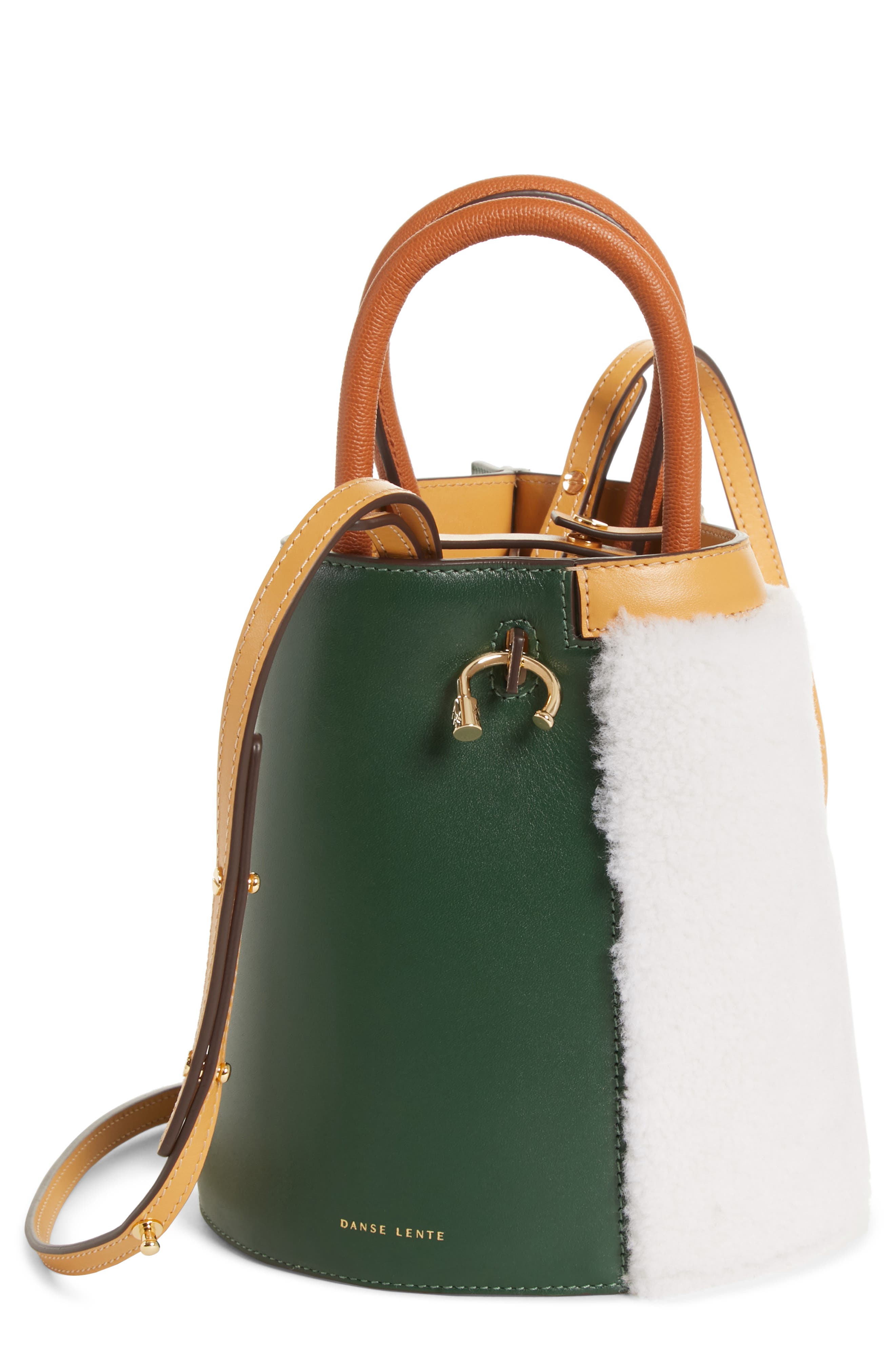 Danse Lente Bobbi Genuine Shearling Tote, Main, color, 